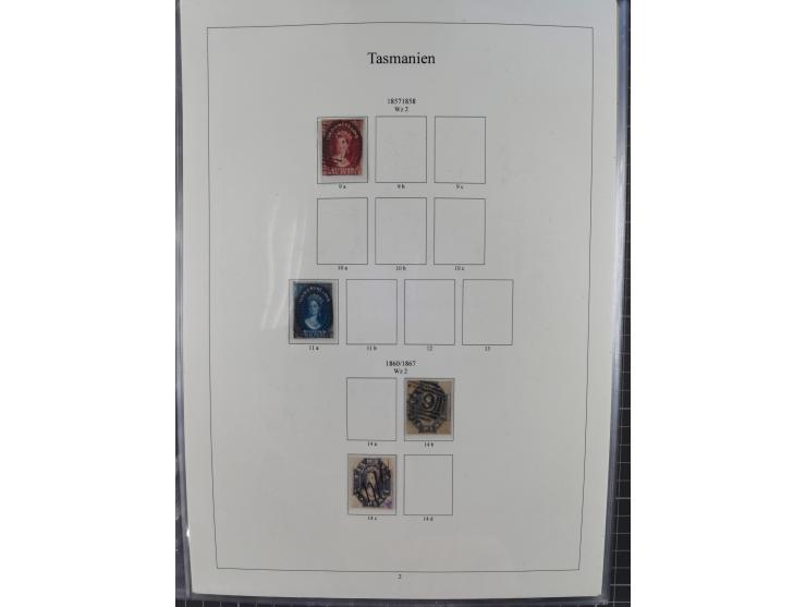 1850/1910 (ca.), Queensland to Western Australia, mostly used collection with a few unused, including Officials, Postage Dues