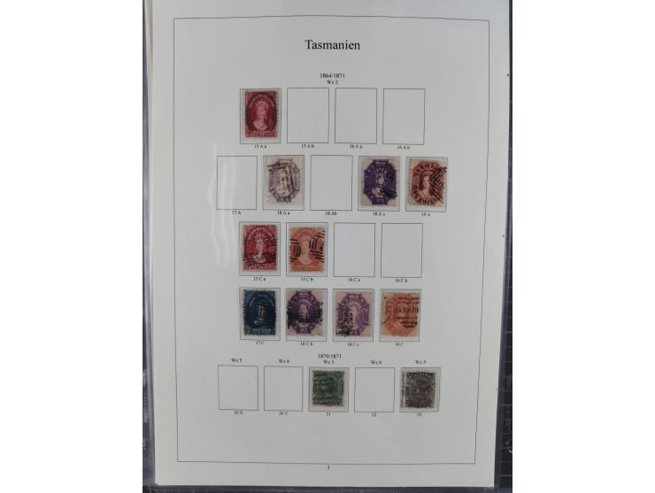 1850/1910 (ca.), Queensland to Western Australia, mostly used collection with a few unused, including Officials, Postage Dues