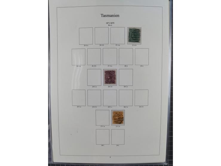 1850/1910 (ca.), Queensland to Western Australia, mostly used collection with a few unused, including Officials, Postage Dues