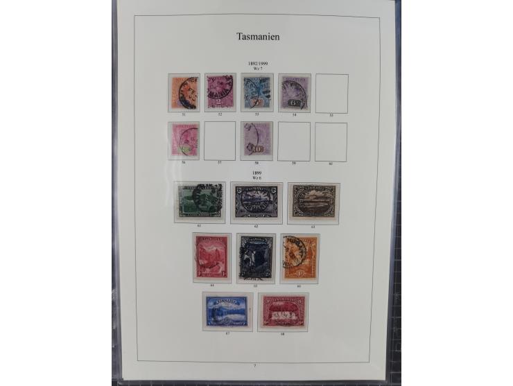 1850/1910 (ca.), Queensland to Western Australia, mostly used collection with a few unused, including Officials, Postage Dues