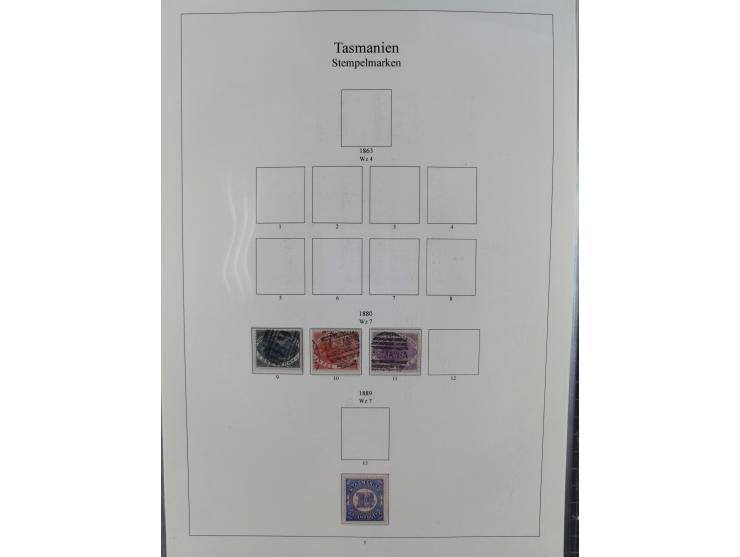 1850/1910 (ca.), Queensland to Western Australia, mostly used collection with a few unused, including Officials, Postage Dues