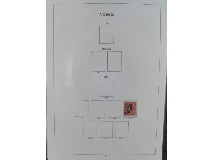 1850/1910 (ca.), Queensland to Western Australia, mostly used collection with a few unused, including Officials, Postage Dues