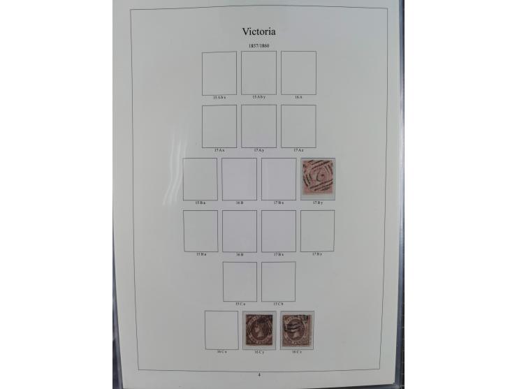 1850/1910 (ca.), Queensland to Western Australia, mostly used collection with a few unused, including Officials, Postage Dues