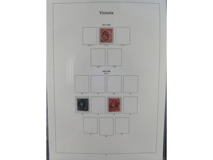 1850/1910 (ca.), Queensland to Western Australia, mostly used collection with a few unused, including Officials, Postage Dues
