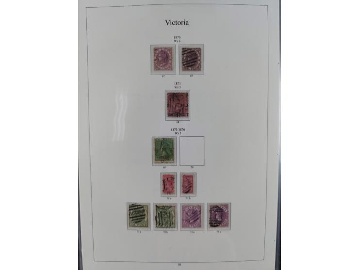 1850/1910 (ca.), Queensland to Western Australia, mostly used collection with a few unused, including Officials, Postage Dues