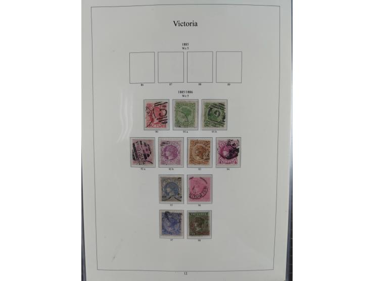 1850/1910 (ca.), Queensland to Western Australia, mostly used collection with a few unused, including Officials, Postage Dues