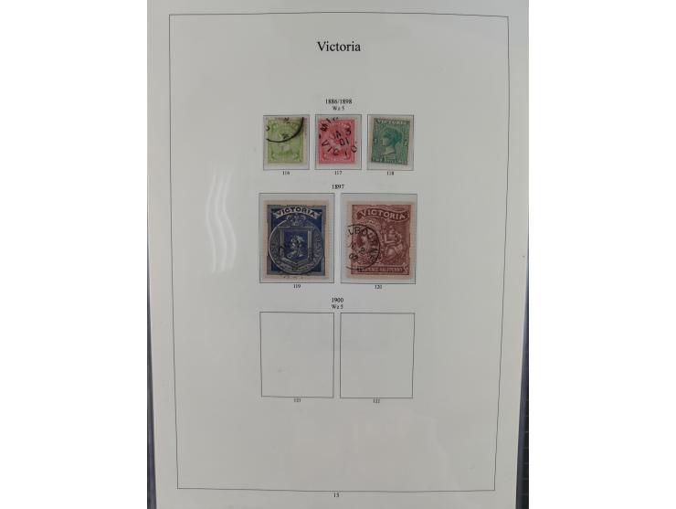 1850/1910 (ca.), Queensland to Western Australia, mostly used collection with a few unused, including Officials, Postage Dues