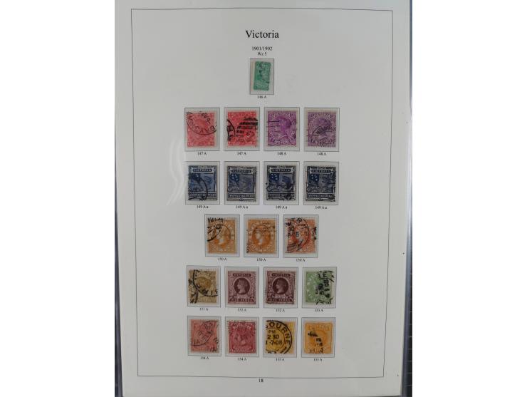 1850/1910 (ca.), Queensland to Western Australia, mostly used collection with a few unused, including Officials, Postage Dues