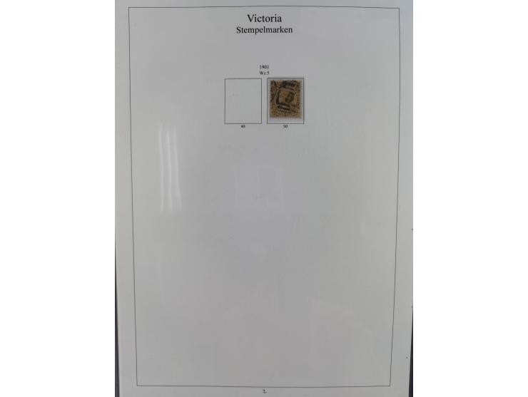 1850/1910 (ca.), Queensland to Western Australia, mostly used collection with a few unused, including Officials, Postage Dues