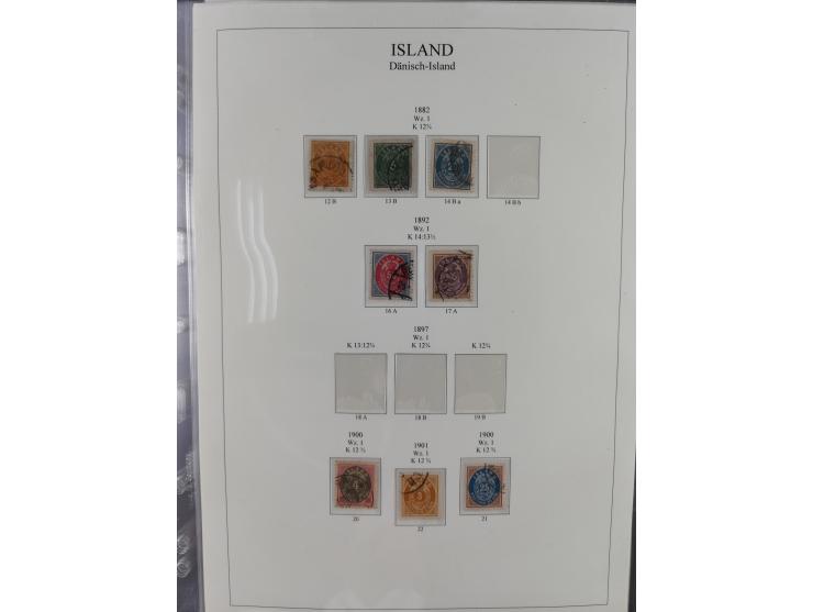 1876/1988 (ca.), mint never hinged/unused and used collection, including Officials, mostly used before 1933, mostly unused an