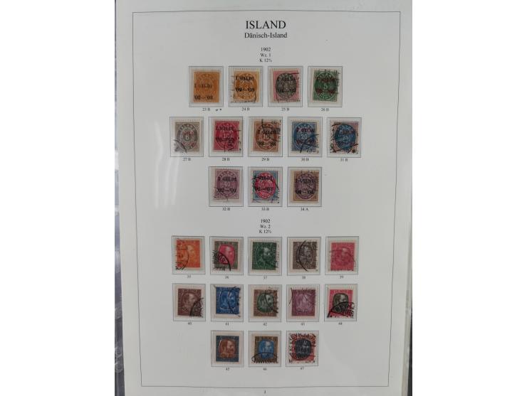 1876/1988 (ca.), mint never hinged/unused and used collection, including Officials, mostly used before 1933, mostly unused an