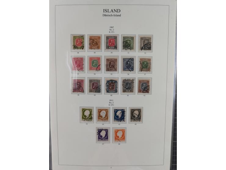 1876/1988 (ca.), mint never hinged/unused and used collection, including Officials, mostly used before 1933, mostly unused an