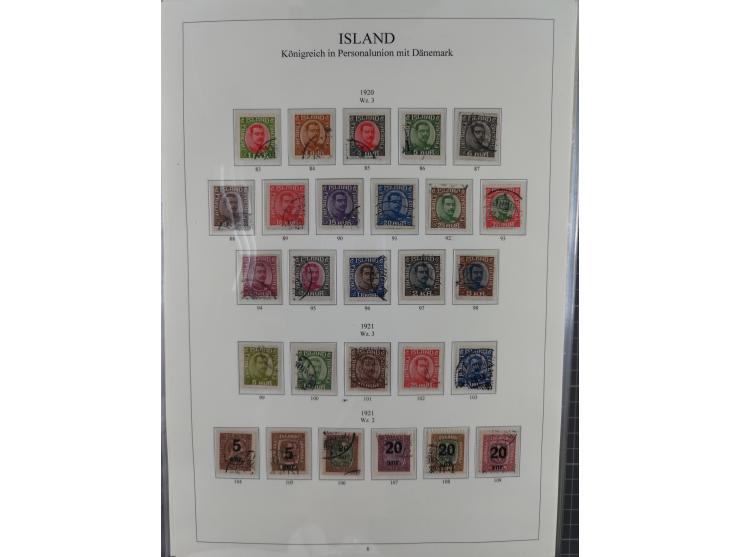 1876/1988 (ca.), mint never hinged/unused and used collection, including Officials, mostly used before 1933, mostly unused an