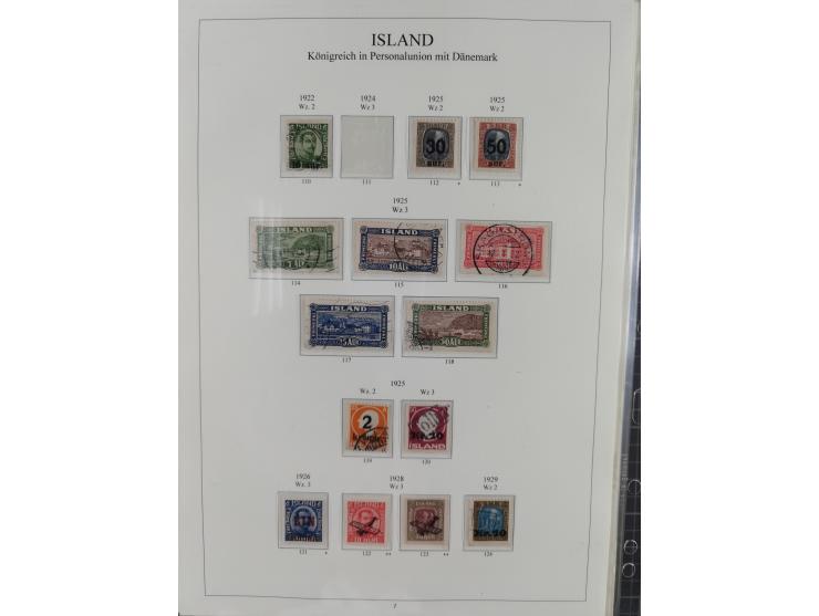 1876/1988 (ca.), mint never hinged/unused and used collection, including Officials, mostly used before 1933, mostly unused an