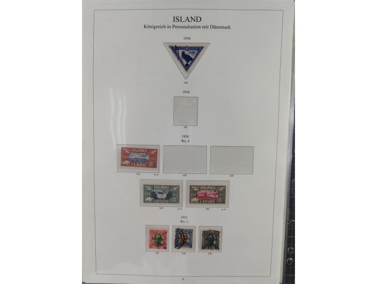 1876/1988 (ca.), mint never hinged/unused and used collection, including Officials, mostly used before 1933, mostly unused an