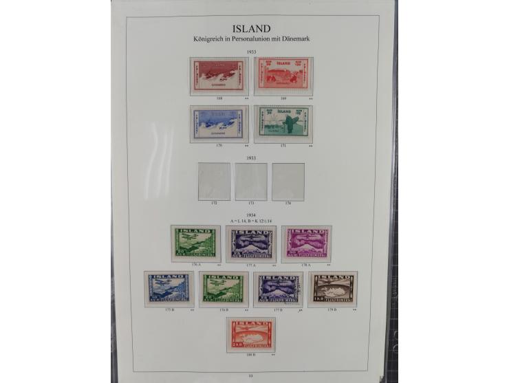 1876/1988 (ca.), mint never hinged/unused and used collection, including Officials, mostly used before 1933, mostly unused an