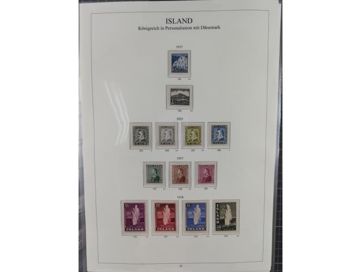 1876/1988 (ca.), mint never hinged/unused and used collection, including Officials, mostly used before 1933, mostly unused an