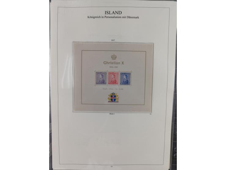 1876/1988 (ca.), mint never hinged/unused and used collection, including Officials, mostly used before 1933, mostly unused an