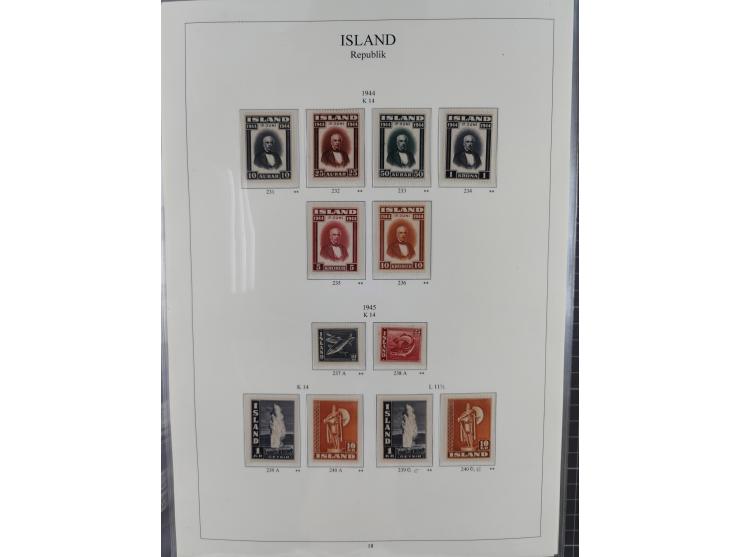 1876/1988 (ca.), mint never hinged/unused and used collection, including Officials, mostly used before 1933, mostly unused an