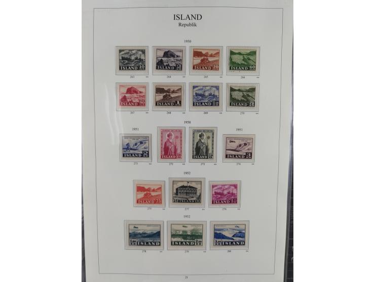 1876/1988 (ca.), mint never hinged/unused and used collection, including Officials, mostly used before 1933, mostly unused an