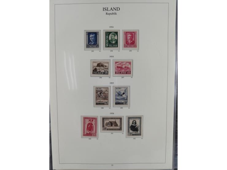 1876/1988 (ca.), mint never hinged/unused and used collection, including Officials, mostly used before 1933, mostly unused an