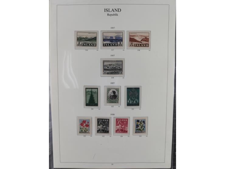 1876/1988 (ca.), mint never hinged/unused and used collection, including Officials, mostly used before 1933, mostly unused an