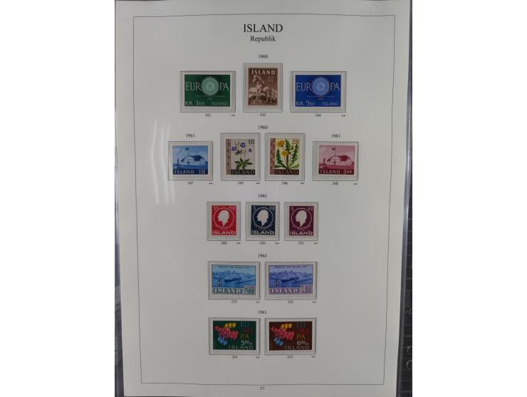 1876/1988 (ca.), mint never hinged/unused and used collection, including Officials, mostly used before 1933, mostly unused an