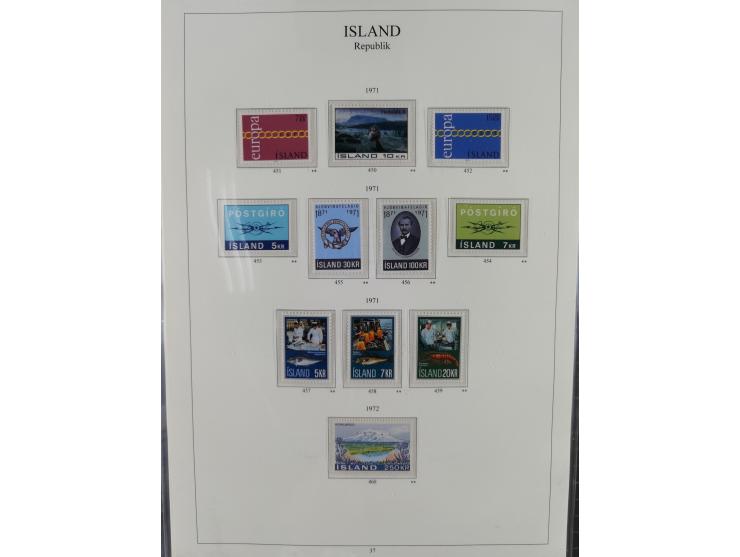 1876/1988 (ca.), mint never hinged/unused and used collection, including Officials, mostly used before 1933, mostly unused an