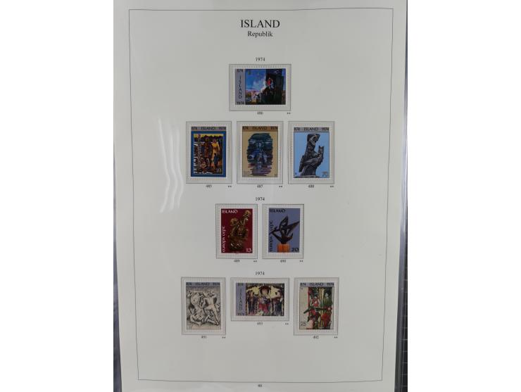 1876/1988 (ca.), mint never hinged/unused and used collection, including Officials, mostly used before 1933, mostly unused an