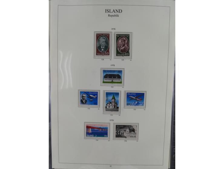 1876/1988 (ca.), mint never hinged/unused and used collection, including Officials, mostly used before 1933, mostly unused an