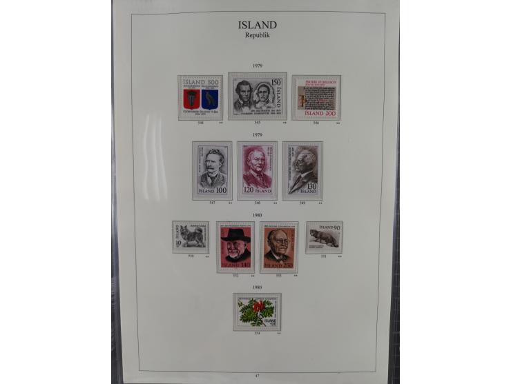 1876/1988 (ca.), mint never hinged/unused and used collection, including Officials, mostly used before 1933, mostly unused an