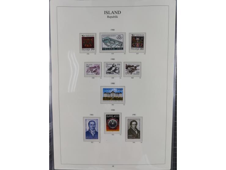 1876/1988 (ca.), mint never hinged/unused and used collection, including Officials, mostly used before 1933, mostly unused an