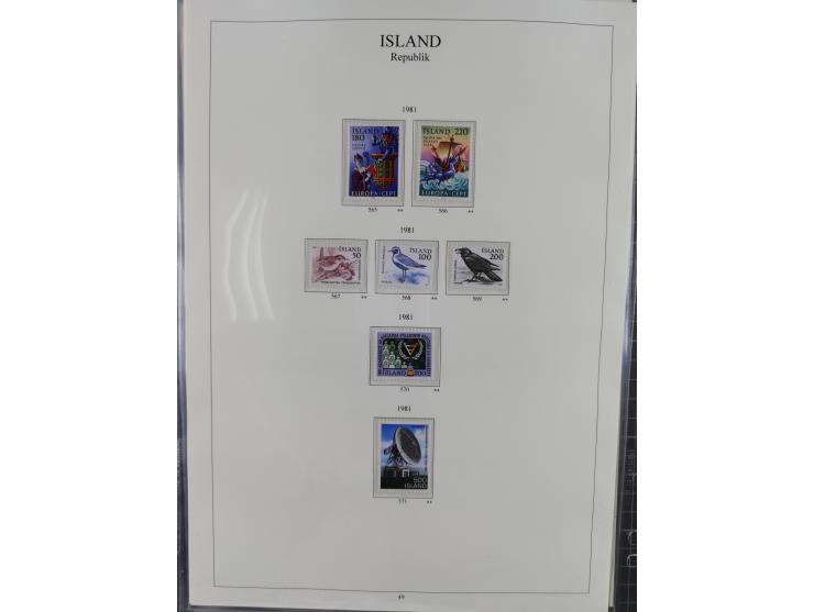 1876/1988 (ca.), mint never hinged/unused and used collection, including Officials, mostly used before 1933, mostly unused an