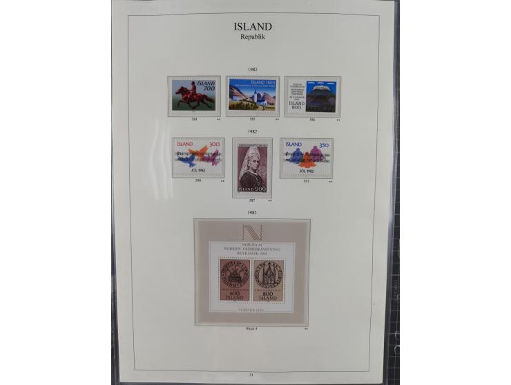 1876/1988 (ca.), mint never hinged/unused and used collection, including Officials, mostly used before 1933, mostly unused an