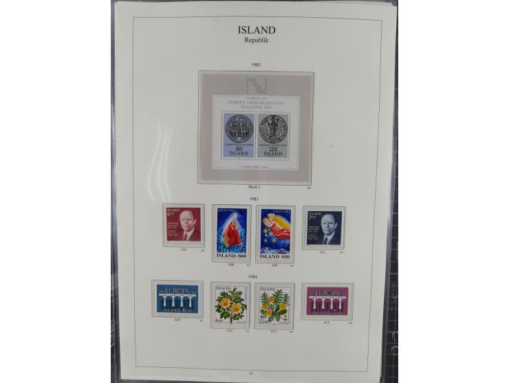 1876/1988 (ca.), mint never hinged/unused and used collection, including Officials, mostly used before 1933, mostly unused an