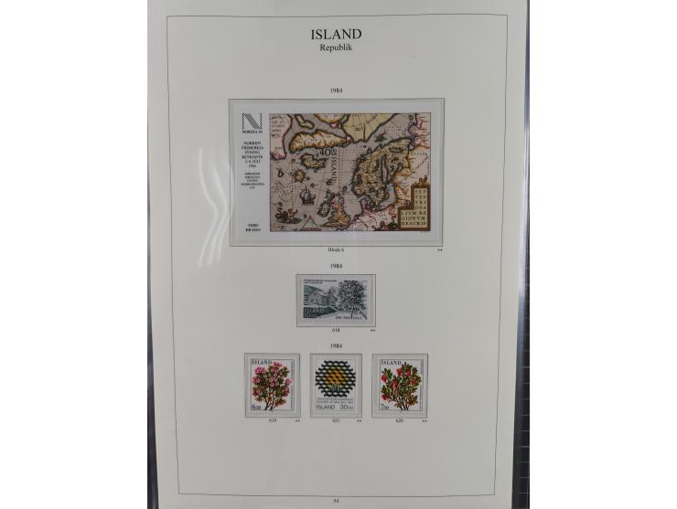 1876/1988 (ca.), mint never hinged/unused and used collection, including Officials, mostly used before 1933, mostly unused an