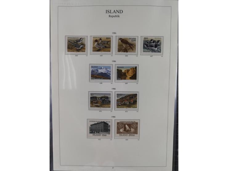 1876/1988 (ca.), mint never hinged/unused and used collection, including Officials, mostly used before 1933, mostly unused an