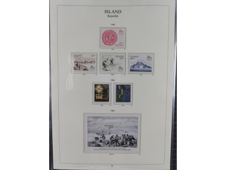 1876/1988 (ca.), mint never hinged/unused and used collection, including Officials, mostly used before 1933, mostly unused an