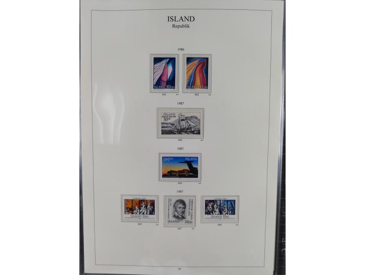 1876/1988 (ca.), mint never hinged/unused and used collection, including Officials, mostly used before 1933, mostly unused an