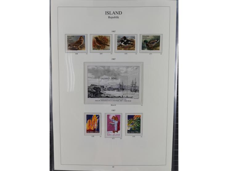 1876/1988 (ca.), mint never hinged/unused and used collection, including Officials, mostly used before 1933, mostly unused an