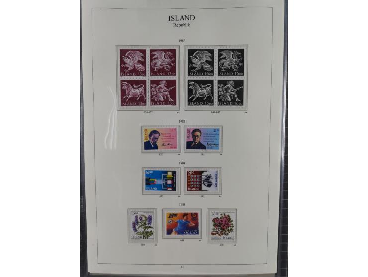 1876/1988 (ca.), mint never hinged/unused and used collection, including Officials, mostly used before 1933, mostly unused an