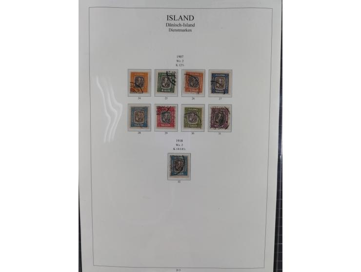 1876/1988 (ca.), mint never hinged/unused and used collection, including Officials, mostly used before 1933, mostly unused an