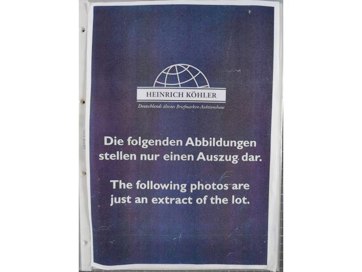 1960/2015, interessanter Bestand mit Motiv-Marken und Blocks, FDC, SST und Sonderbelege, meist bis ca. 1990, dazu Autographen