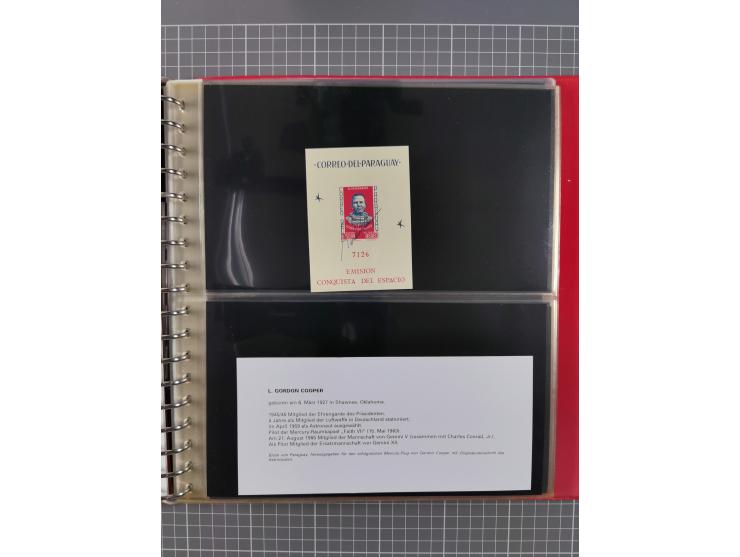 1960/2015, interessanter Bestand mit Motiv-Marken und Blocks, FDC, SST und Sonderbelege, meist bis ca. 1990, dazu Autographen