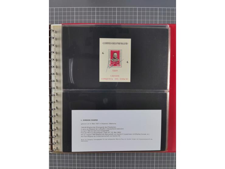 1960/2015, interessanter Bestand mit Motiv-Marken und Blocks, FDC, SST und Sonderbelege, meist bis ca. 1990, dazu Autographen