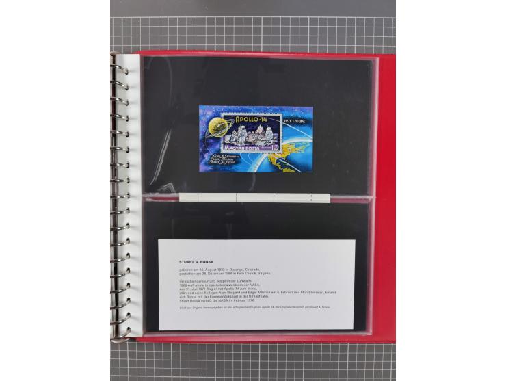 1960/2015, interessanter Bestand mit Motiv-Marken und Blocks, FDC, SST und Sonderbelege, meist bis ca. 1990, dazu Autographen