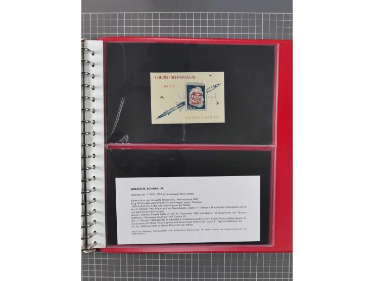 1960/2015, interessanter Bestand mit Motiv-Marken und Blocks, FDC, SST und Sonderbelege, meist bis ca. 1990, dazu Autographen