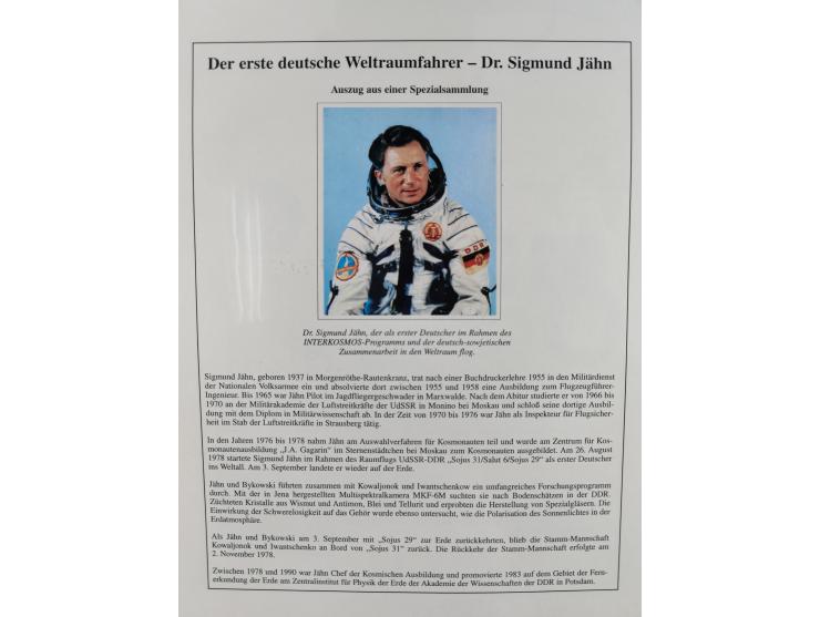 1960/2015, interessanter Bestand mit Motiv-Marken und Blocks, FDC, SST und Sonderbelege, meist bis ca. 1990, dazu Autographen