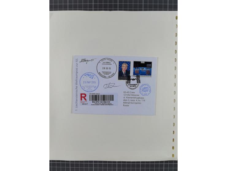 1960/2015, interessanter Bestand mit Motiv-Marken und Blocks, FDC, SST und Sonderbelege, meist bis ca. 1990, dazu Autographen