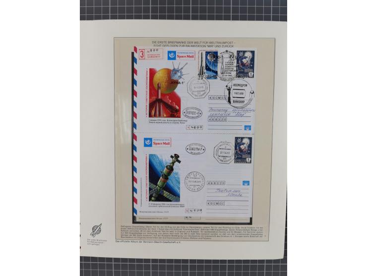 1960/2015, interessanter Bestand mit Motiv-Marken und Blocks, FDC, SST und Sonderbelege, meist bis ca. 1990, dazu Autographen